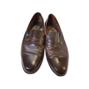 Vintage Florsheim Imperial Mens Brown Leather Loafers‎ Dress Shoes Sz 8 D